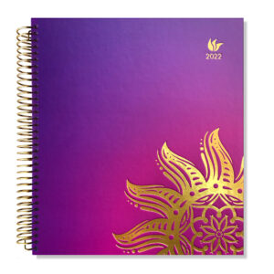 2022 (Jan-Dec) Dated Yearly Planner Hard Cover—Sunshine
