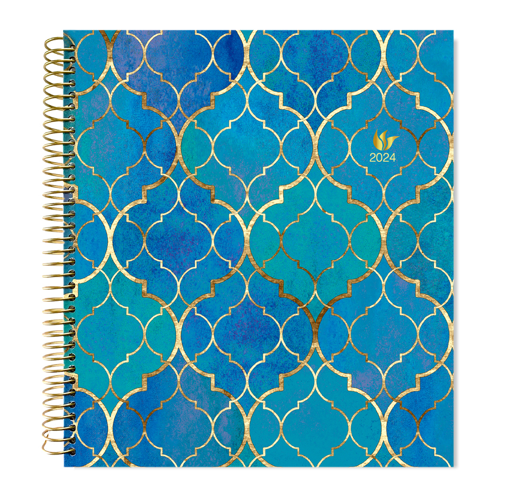 2024 (Jan-Dec) Dated Yearly Planner Hard Cover—Mystique